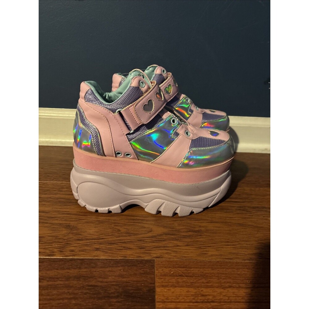Sugar Thrillz Dolls Kill Fairy Walker Platform Sneaker Shoes Size 7 Women’s EUC